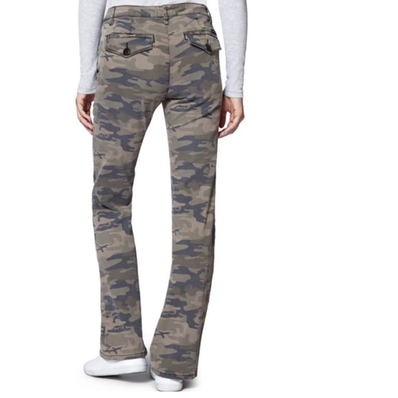 Sanctuary Anthropologie Camouflage Boot Cut Jeans Pants Size 28 - Picture 2 of 10